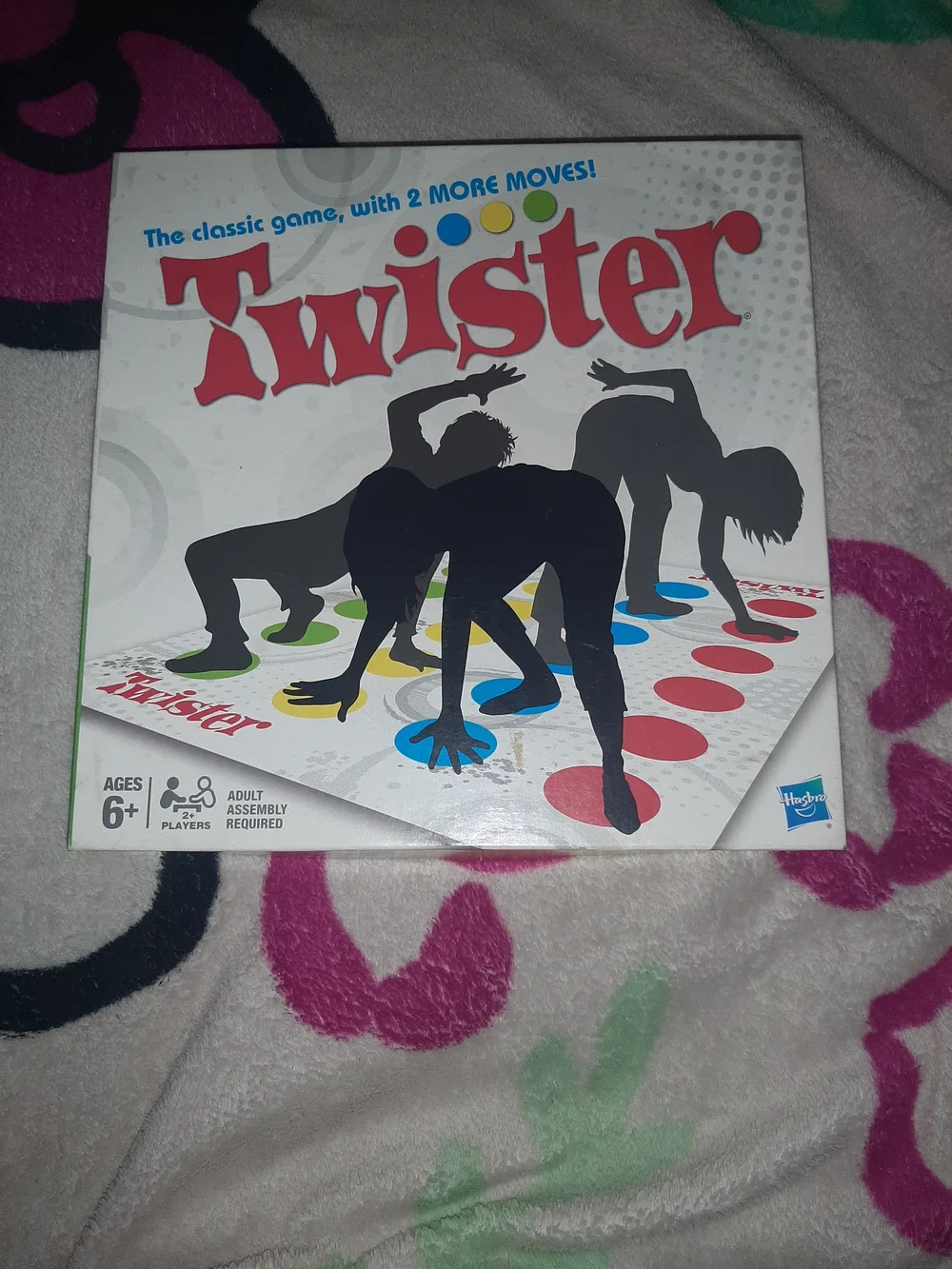 Twister Party Game by Twister - Red/Green/Blue/Yellow/White